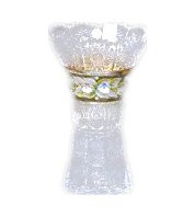 Ваза для цветов 15,5 см  Aurum Crystal "Хрусталь с золотом" / 037998