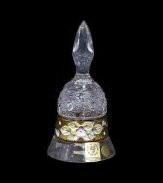 Колокольчик 12,6 см  Aurum Crystal "Хрусталь с золотом" / 033487