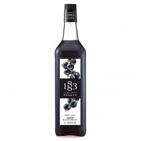 Сироп 1 л 6 шт "Черная смородина /1883 Maison Routin" / 314272