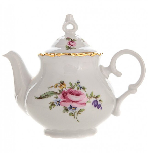 Заварочный чайник 500 мл  МаМ декор &quot;Офелия /Полевой цветок&quot; / 107343