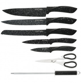 Набор кухонных ножей 8 предметов на подставке "Agness" / 207762