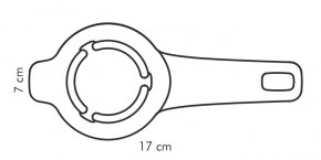 Отделитель белков 17 см "Tescoma /DELÍCIA" / 142071