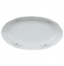 Изображение товара Блюдо 21 см овальное глубокое  Thun "Констанция /Серый орнамент /отводка платина"  / 012407