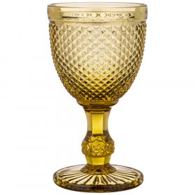 Бокалы для белого вина 300 мл 6 шт янтарные  LEFARD &quot;Гранат /Muza color&quot; / 257594