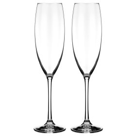 Бокалы для шампанского 230 мл 2 шт  Crystalex CZ s.r.o. &quot;Грандиосо /Без декора&quot; / 111289