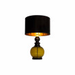 Настольная лампа 1 рожковая  Cloyd &quot;PONTIFICA&quot; / выс. 61 см - латунь - янтарное стекло / 346465