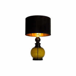 Настольная лампа 1 рожковая  Cloyd "PONTIFICA" / выс. 61 см - латунь - янтарное стекло / 346465