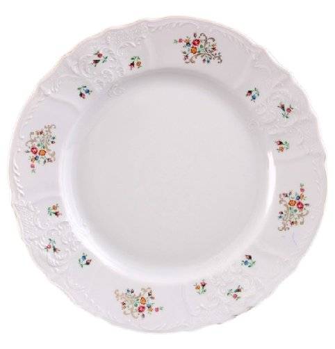 Блюдо 32 см круглое  Thun "Бернадотт /Радужный букет" / 058482 в Санкт-Петербурге