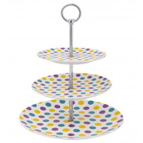 Этажерка 3-х ярусная  Oxford &quot;Мягкие точки&quot; / 149379