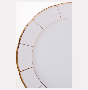 Набор тарелок 24 см 6 шт  Thun "Менуэт /Отводка золото" / 006383