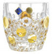 Стаканы для виски 350 мл 6 шт  Bohemia Jihlava &quot;Lisboa /Золотые шары&quot; хрусталь Йиглава / 208004