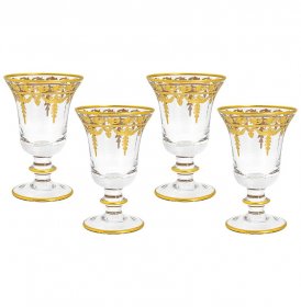 Бокалы для воды 300 мл 4 шт золотистый  Same Crystal &quot;Versailles&quot; / 369535
