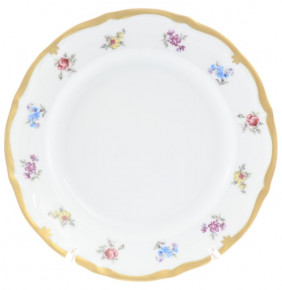 Набор тарелок 19 см 6 шт   Chodov "Корона /Мелкие цветы /Матовое золото" / 148364