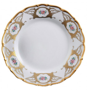 Набор тарелок 19 см 6 шт  Bohemia Porcelan Moritz Zdekauer 1810 s.r.o. "Анжелика /Цветы" / 099617