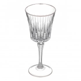 Бокалы для красного вина 300 мл 6 шт матовый  Art Design &quot;Таймлесс /Отводка платина&quot;  / 342097