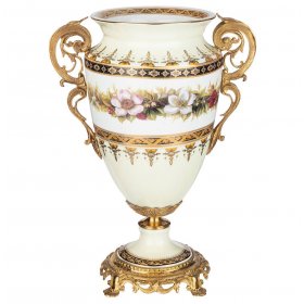 Ваза для цветов 30 х 20 х 49 см н/н с ручками / 273794