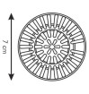 Фильтр для раковины 7 см &quot;Tescoma PRESTO&quot; / 142459