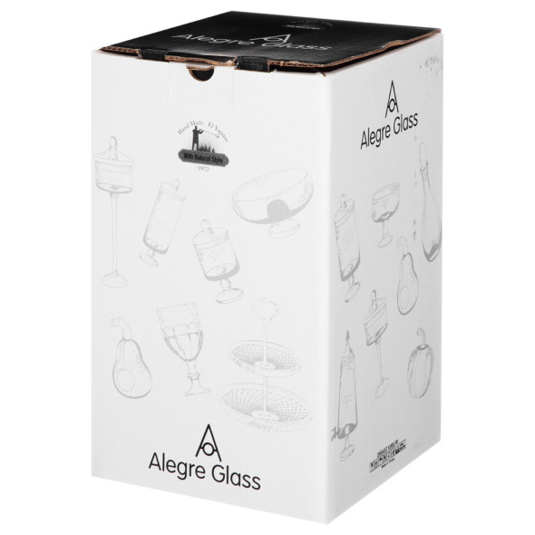 Банка для сыпучих продуктов 12 x 28 см н/н  Alegre Glass &quot;Sencam&quot; / 289042