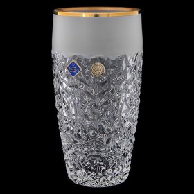 Стаканы для воды 430 мл 6 шт  Bohemia Jihlava &quot;NICOLETTE&quot; матовые хрусталь Йиглава / 120312