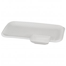 Блюдо для шашлыка 31 х 19,5 х 3 см прямоугольное  LEFARD "Диаманд" / 190415