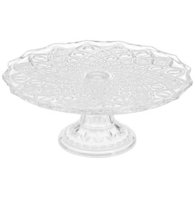 Тортница 30,5 см н/н  Crystal Bohemia "Plates" / 104574