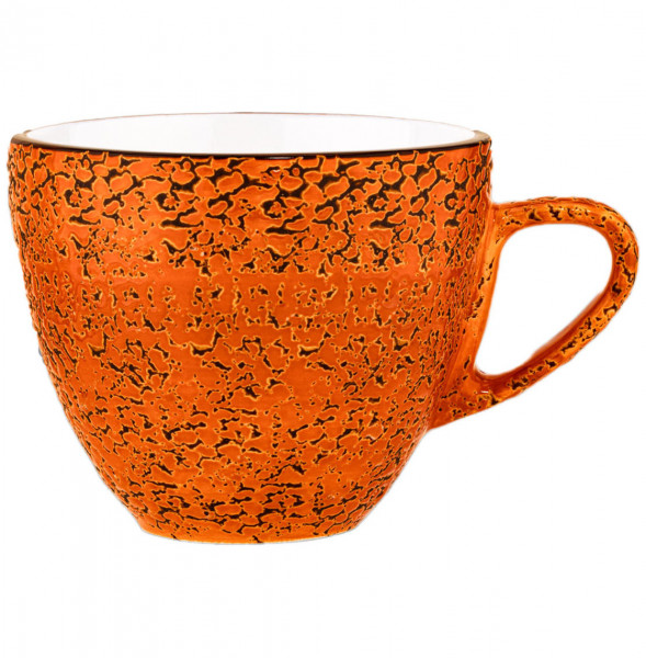 Чайная чашка 300 мл оранжевая  Wilmax &quot;Splash&quot; / 261838