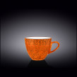 Чайная чашка 300 мл оранжевая  Wilmax &quot;Splash&quot; / 261838