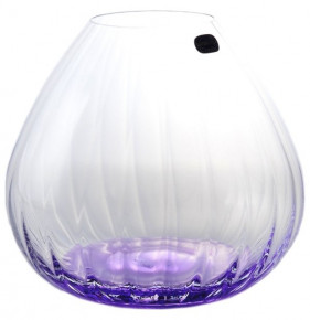 Ваза для цветов 18,5 см фиолетовая  Crystalex CZ s.r.o. "Оптик" / 146018