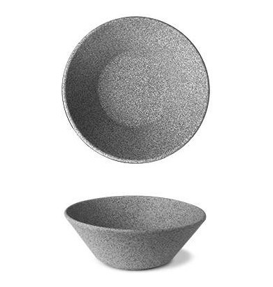 Салатник 15 см неглазурованный  G.Benedikt &quot;Optimo granit /Серый&quot; / 276711