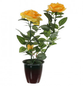 Цветы в горшке  Royal Classics "Жёлтые розы" / 140407