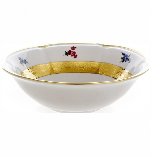 Набор салатников 16 см 6 шт  Bavarian Porcelain &quot;Мария-Тереза /Мелкие цветы /Золотая лента&quot; / 103878