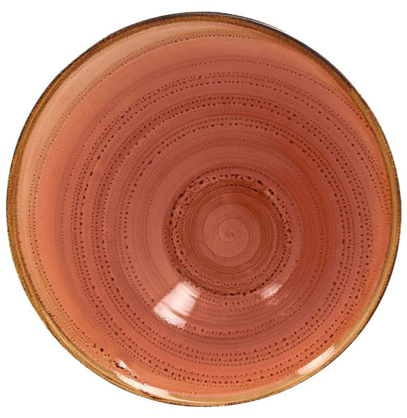 Тарелка 29 х 14 см ассиметричная 1,6 л  RAK Porcelain &quot;Twirl Coral&quot; / 314894