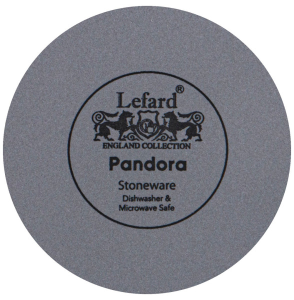 Тарелка 26.5 см  LEFARD &quot;Pandora /Серая&quot; (4шт.) / 281300