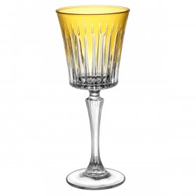 Бокалы для белого вина 230 мл 6 шт  Bohemia Design &quot;Таймлесс /Янтарный&quot; / 300113