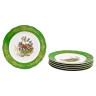 Набор тарелок 25 см 6 шт  Leander "Мэри-Энн /Охота зелёная" / 157772