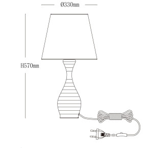 Настольная лампа MW-Light Салон / 297946