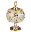 Конфетница 11 х 18,5 см с крышкой н/н &quot;LEFARD GOLD GLASS&quot;  / 252004