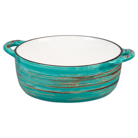 Бульонница 580 мл 14,5 х 5,5 см 6 шт  P.L. Proff Cuisine &quot;Texture Light Cyan Circular&quot; / 318337