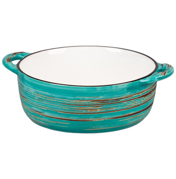 Бульонница 580 мл 14,5 х 5,5 см 6 шт  P.L. Proff Cuisine &quot;Texture Light Cyan Circular&quot; / 318337