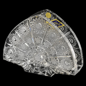 Салфетница 14 см  Aurum Crystal &quot;Хрусталь резной&quot; / 167497