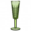 Бокалы для шампанского 150 мл 6 шт зелёные  LEFARD &quot;Muza Color /Графика&quot; / 192984