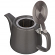 Заварочный чайник 500 мл с металлическим ситечком и крышкой тёмно-серый  Bronco &quot;Velour&quot; / 228660
