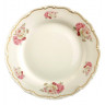 Набор тарелок 25 см 6 шт  Bohemia Porcelan Moritz Zdekauer 1810 s.r.o. "Анжелика /Розовый дуэт /СК" / 090420