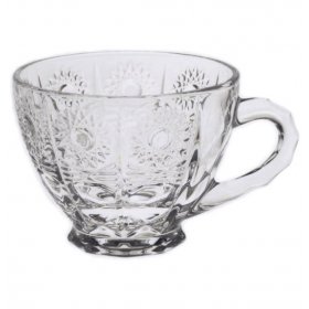 Чашка чайная 200 мл  Crystal Bohemia &quot;Хрусталь резной /500PK&quot; / 246094