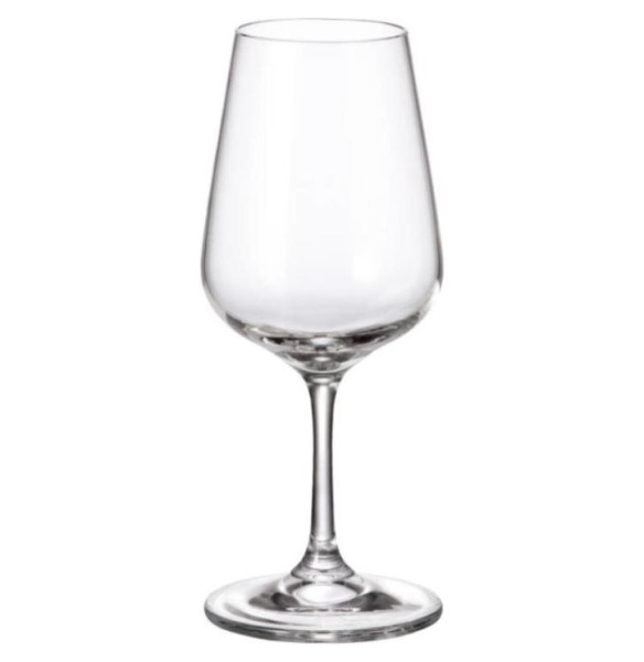 Бокалы для белого вина 250 мл 6 шт  Crystalite Bohemia &quot;Apus /Без декора&quot; / 297196