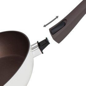 Сковорода 24 х 6,5 см глубокая со съёмной ручкой антипригарное покрытие  Taller &quot;Hygge /TalleR&quot; / 360689