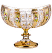 Фруктовница 26 х 22 см н/н Ладья &quot;LEFARD GOLD GLASS&quot;  / 187597