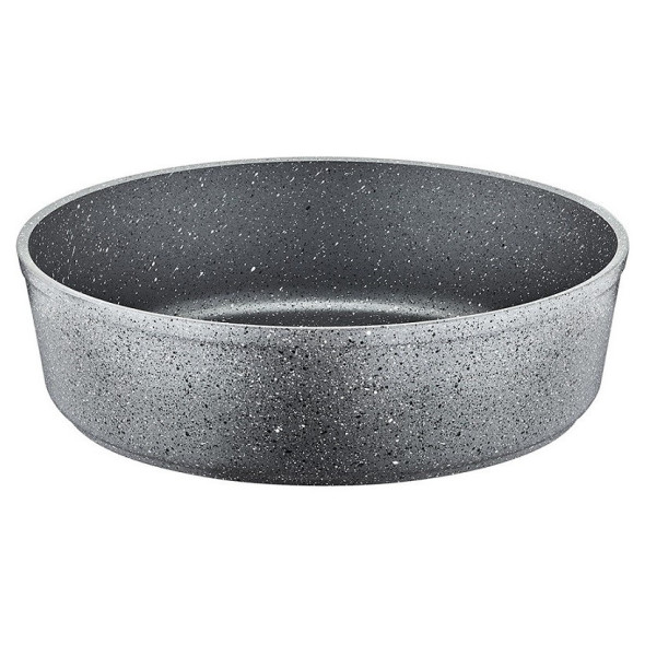 Форма для выпечки 28 х 8 см антипригарное покрытие 4,2 л серая  O.M.S. Collection &quot;GRANITE OVEN TRAYS&quot; / 225839