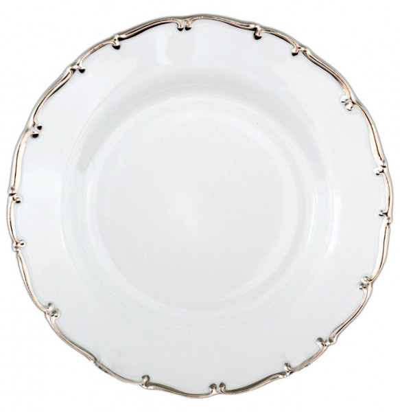 Набор тарелок 17 см 6 шт  Bohemia Porcelan Moritz Zdekauer 1810 s.r.o. &quot;Анжелика /Платиновая отводка&quot; / 011177