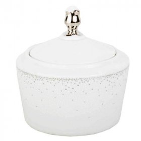 Сахарница 250 мл  Cmielow &quot;Дженни /Жемчуг&quot; / 163446